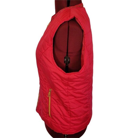 Kenneth Cole Reaction Hot Pink Puffer Vest (size XL) - Picture 3 of 8